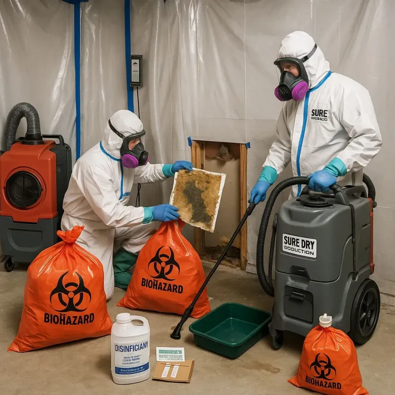 Contaminated Water Handling Protocols process in Wakefield, NY