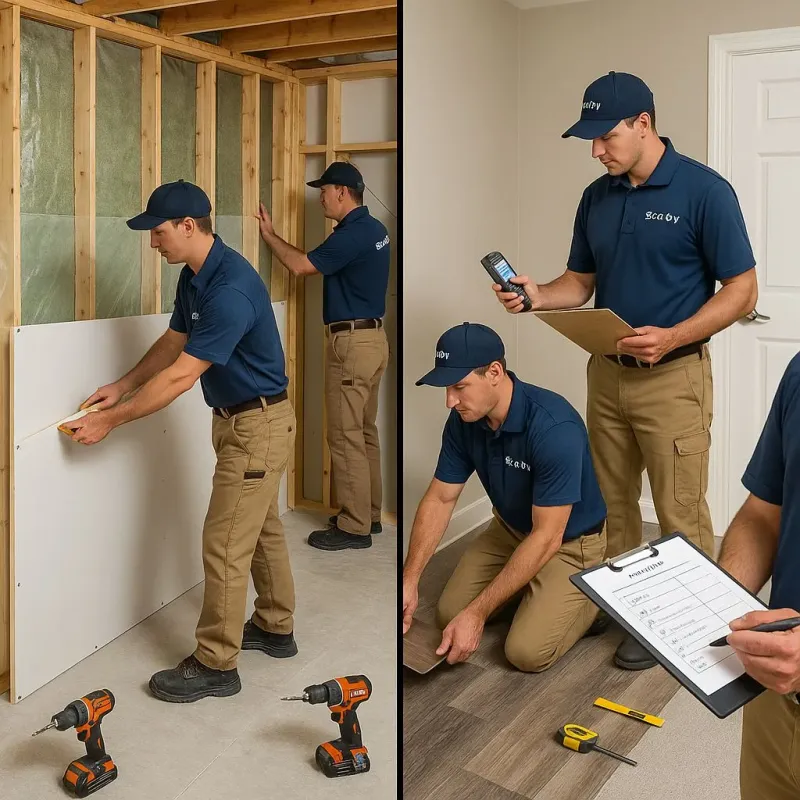 Repairs and Reconstruction process in Wakefield, NY